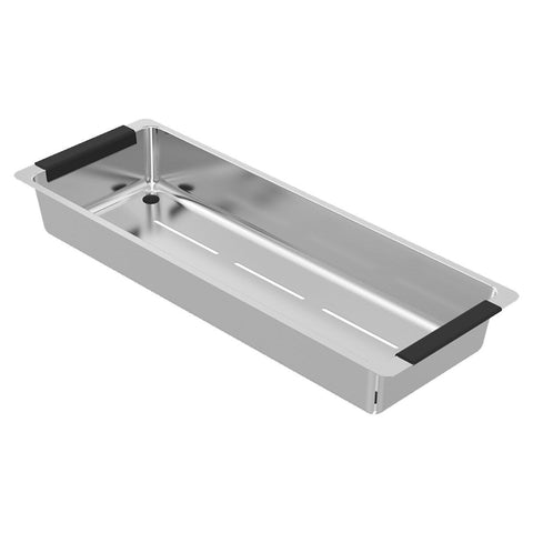 Abey Universal Stainless Steel Colander - Silver Finish - 425mm Wide - COA59