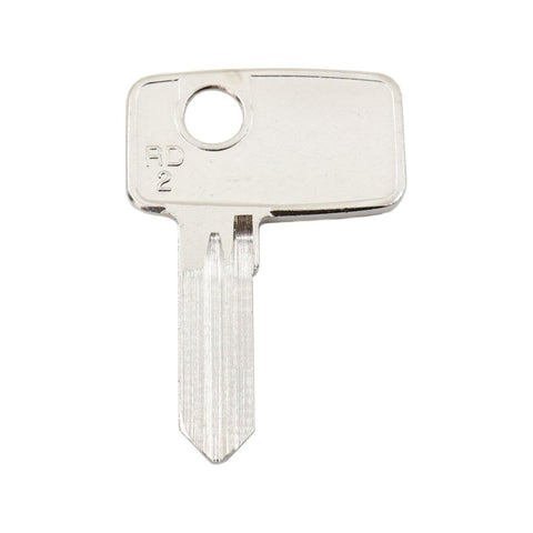 EHI RD2 Silver Blank Key 39mm Nickel Plated Brass