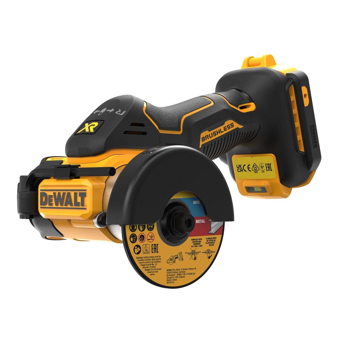 DeWALT 18V 75mm XR Brushless Cutoff Tool DCS438N-XJ Skin Only