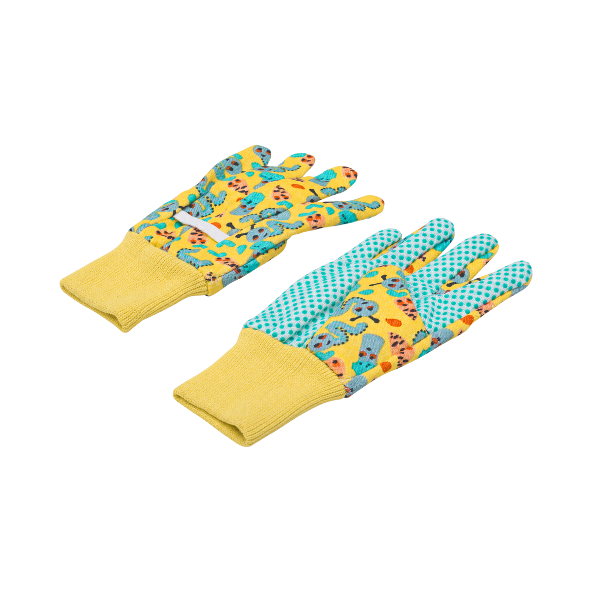 Saxon Kids Cotton Gloves with Nonslip Grip