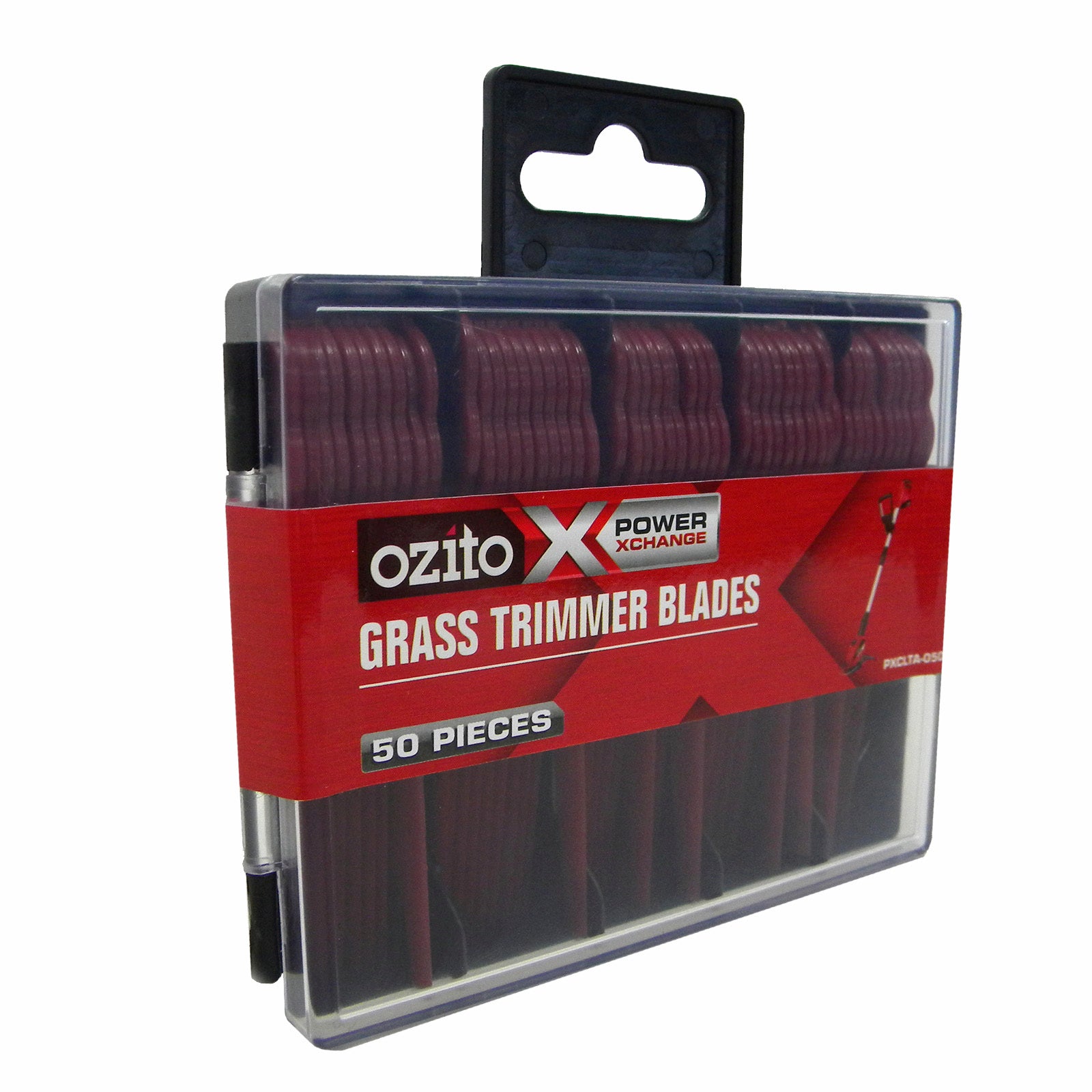 Ozito PXC Grass Trimmer Blade 50 Pack, Plastic Replacement Blades