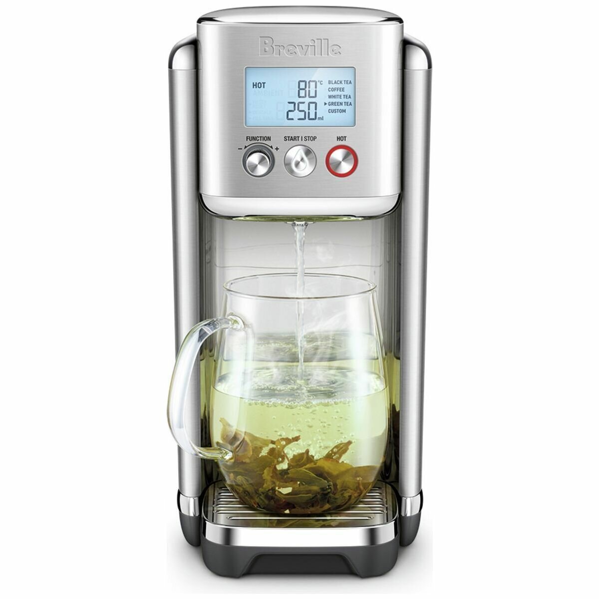 Breville the AquaStation Purifier Hot - 4-stage filtration, 3L tank, stainless steel - LWA200BSS2IAN1