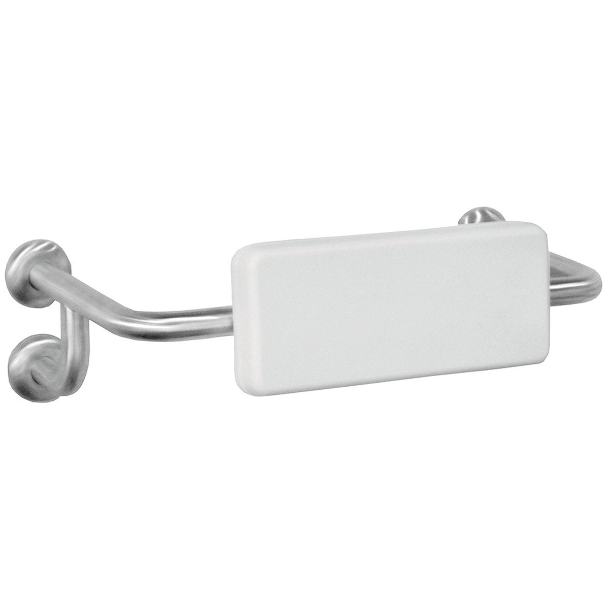 Bradley Backrest - Accessible Toilet Backrest - 560mm x 360mm x 160mm - White - SuperSaverAU - view 1