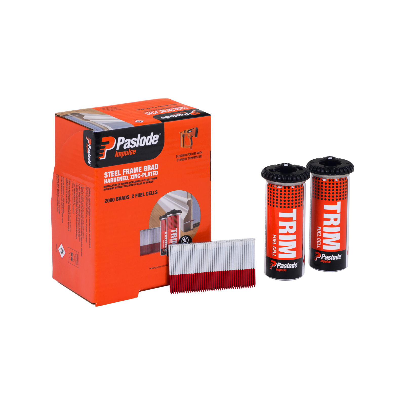 Paslode 15G x 45mm Steel Frame Brads - Box of 2000