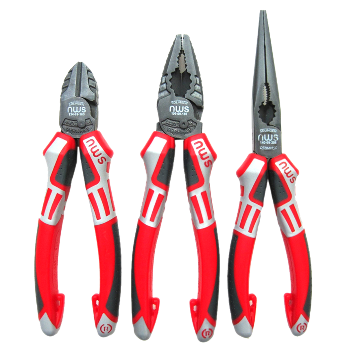 Nws 3 Piece Classic Plier Set - Induction Hardened - Drop-Forged Steel - Durable - SuperSaverAU - view 1