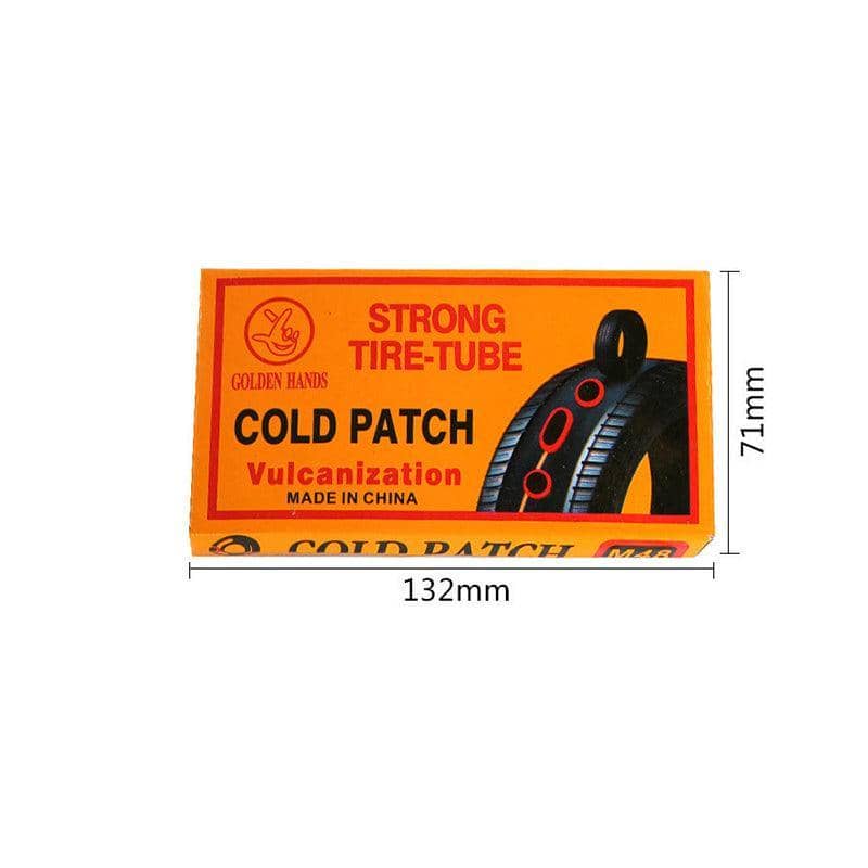 Bicycle and Motorbike Tyre Inner Tube Puncture Repair Patches - Pack of 48 - view 3