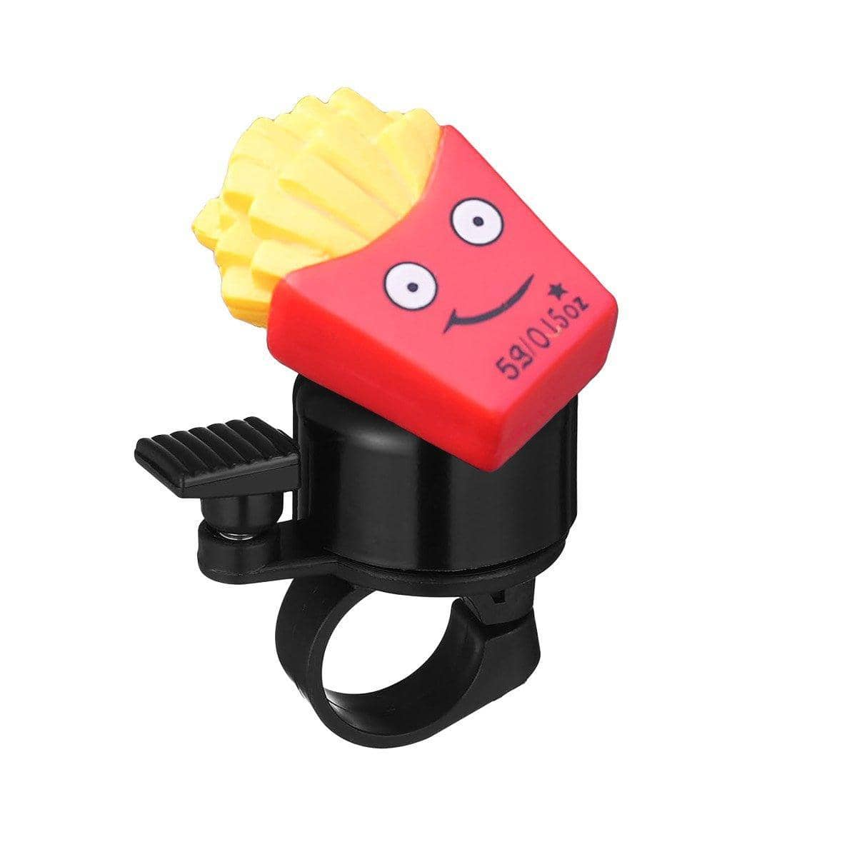 Bicycle Bell with Food Design, Loud Ring - French Fries