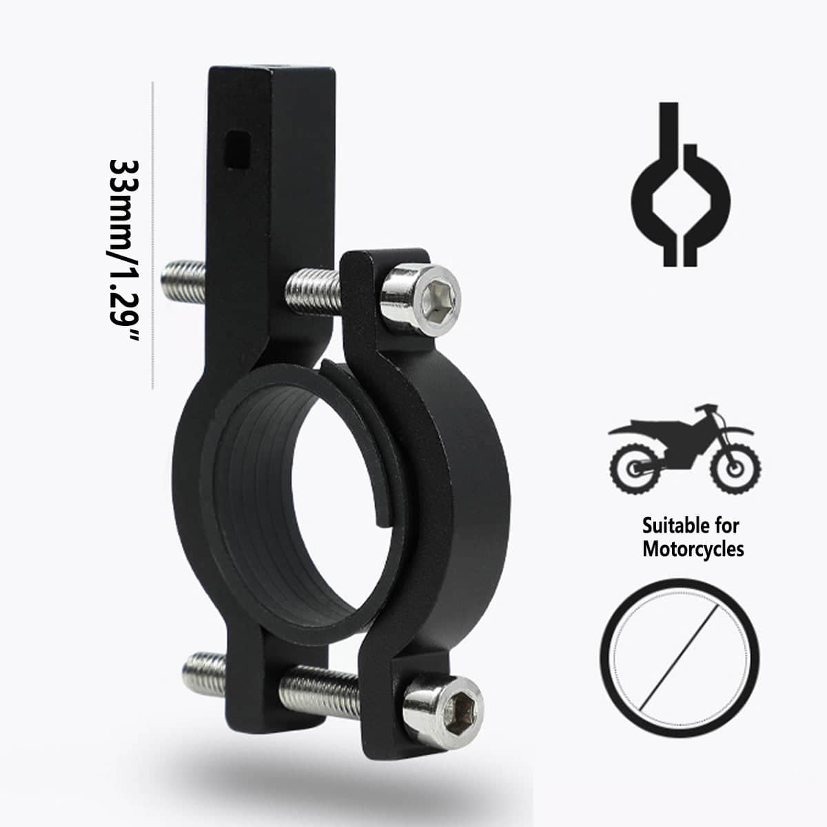 Bicycle Phone Holder Mount, Adjustable Aluminium Alloy for Bikes and Motorcycles - view 3