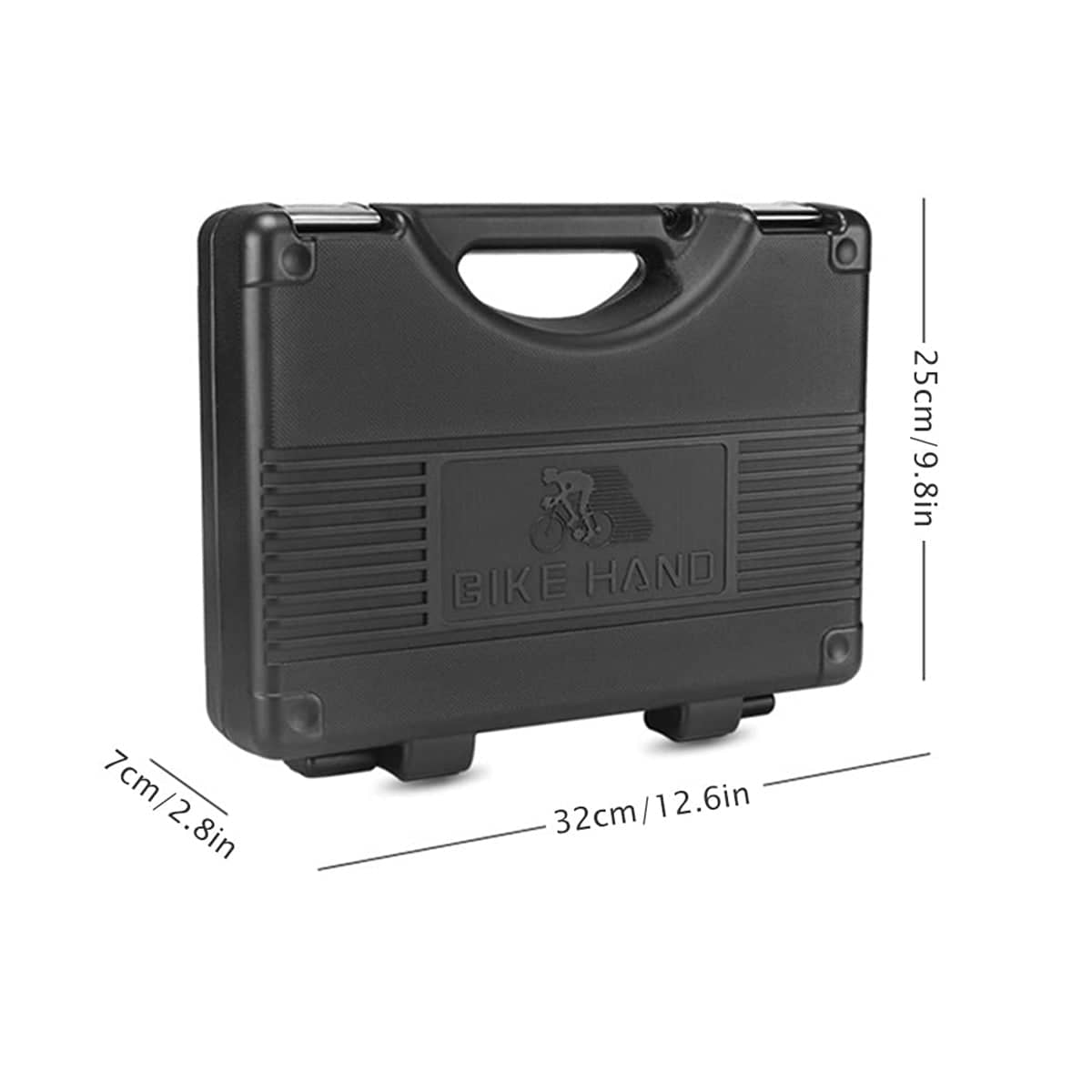Bicycle Repair Tool Kit with Chain Tools and Hex Keys in Hard Case - view 3