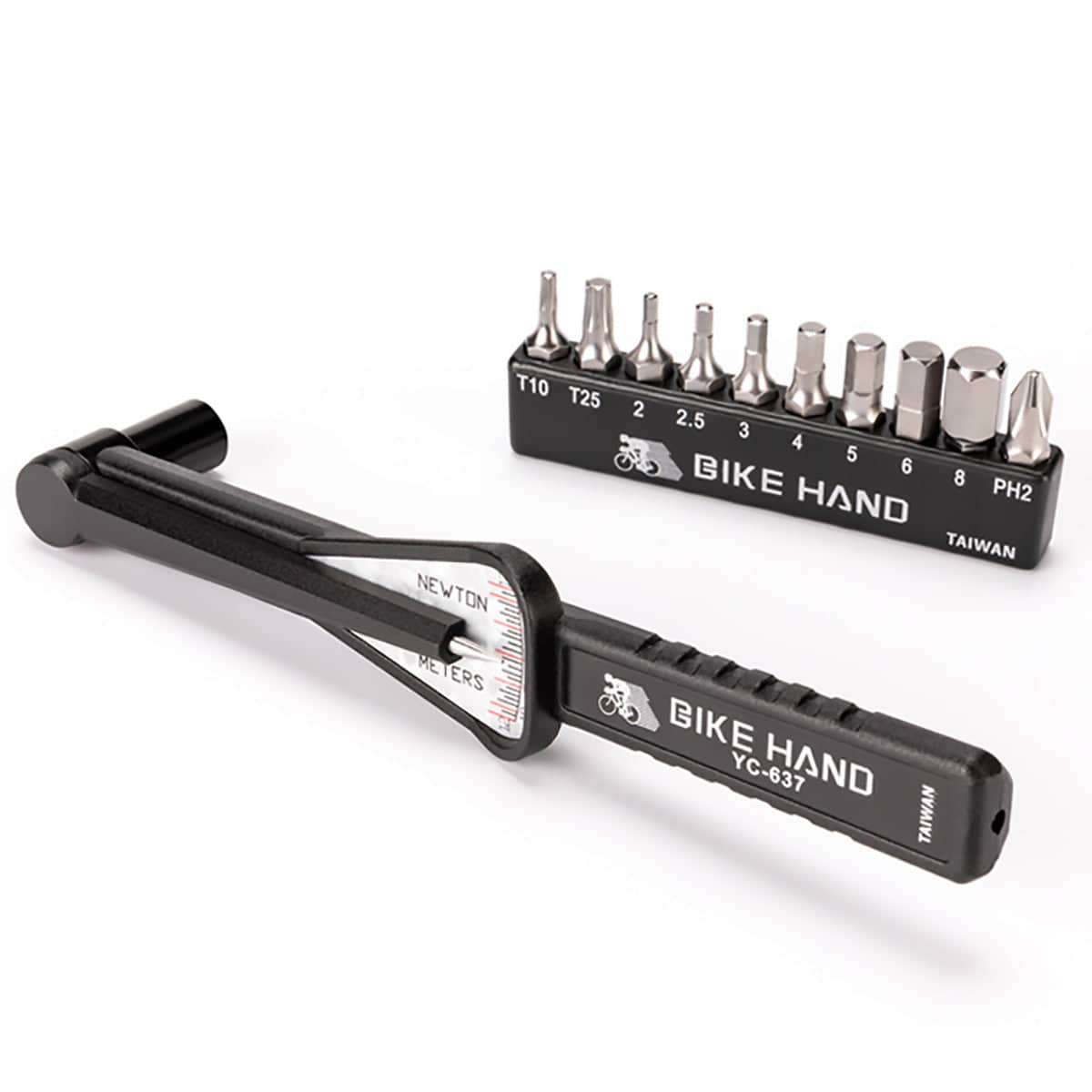 Bicycle Torque Wrench Repair Tool Kit with 10 Bits, Adjustable for Road Bikes - view 2