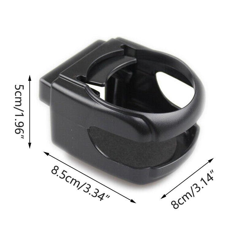 Black Car Air Vent Cup Holder, Clip-On Drink Holder for Cans and Bottles - view 3