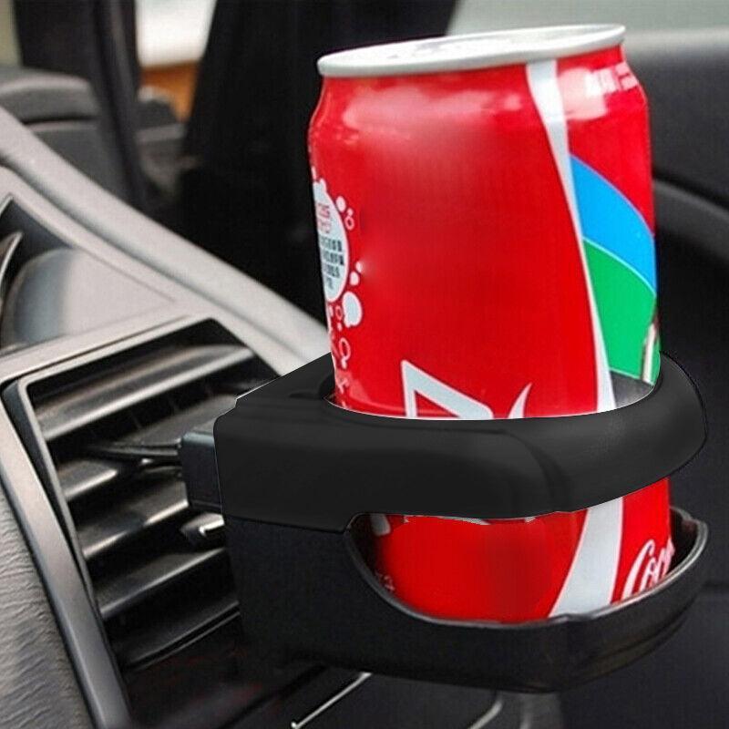 Black Car Air Vent Cup Holder, Clip-On Drink Holder for Cans and Bottles - view 5