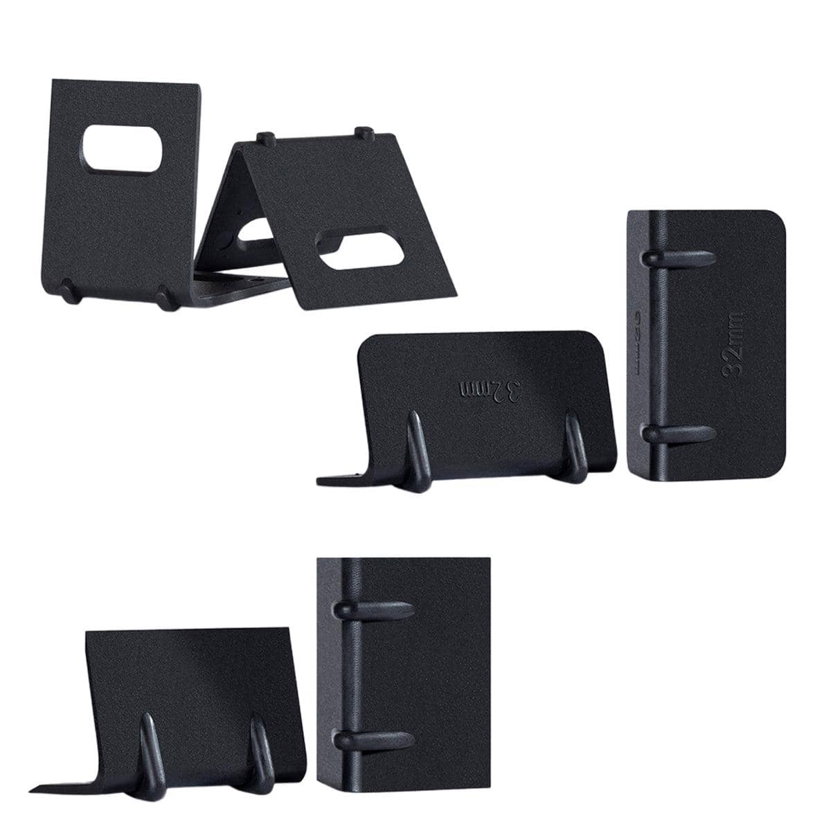 Black L-Shaped Packing Corner Protectors, Pack of 200 - 5.5 x 3 cm - view 3