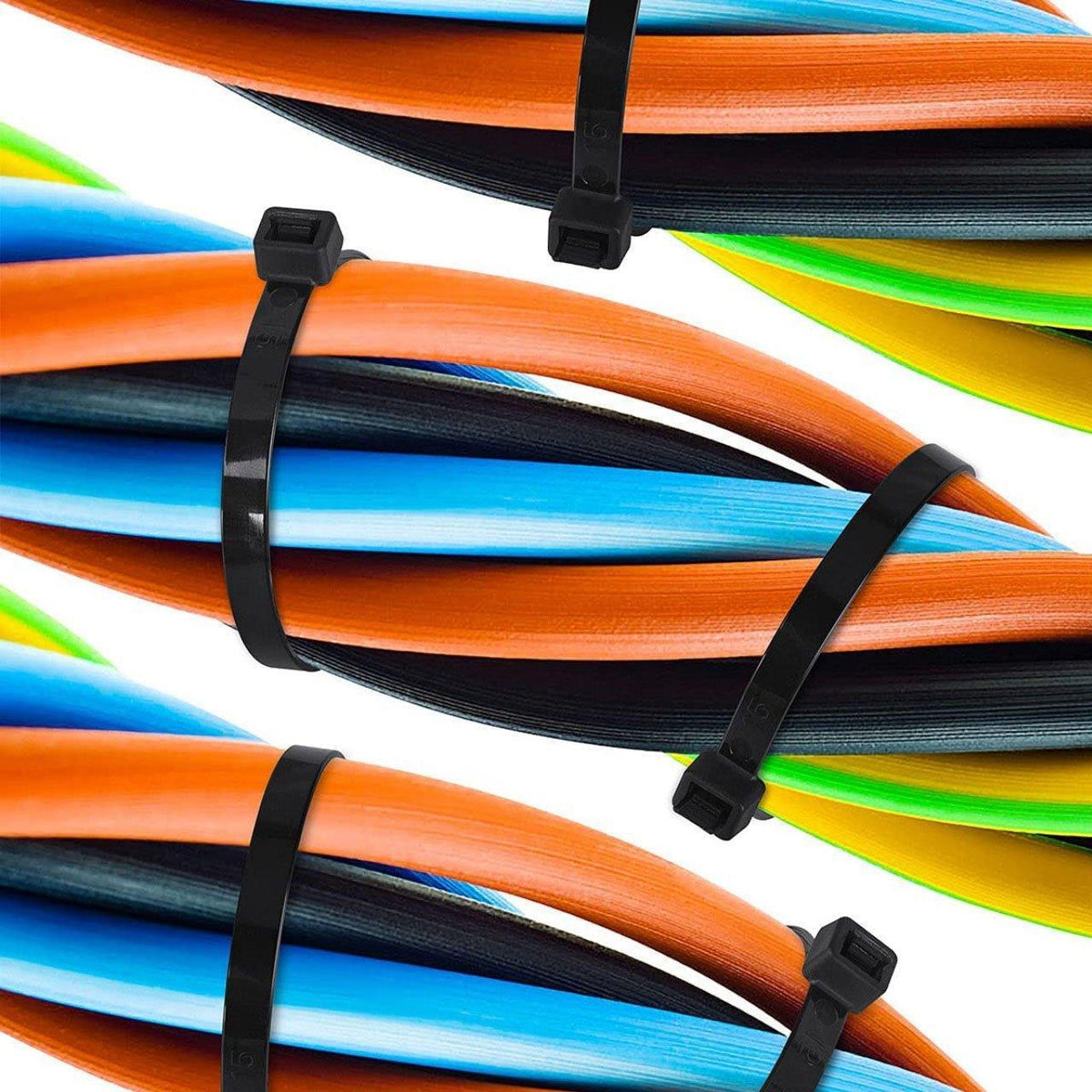 Black UV Stabilised Nylon Cable Ties - 3.5 x 100mm, Pack of 500 - view 9