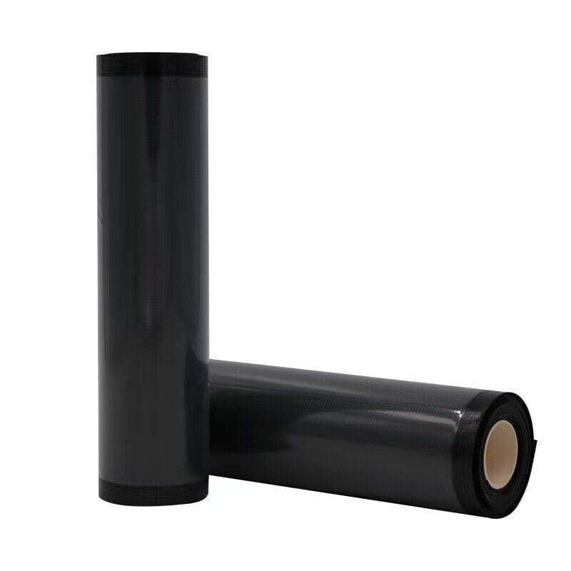Black Vacuum Food Sealer Bag Roll Embossed Storage Commercial 20 cm x 5 m - 1 Roll - view 3