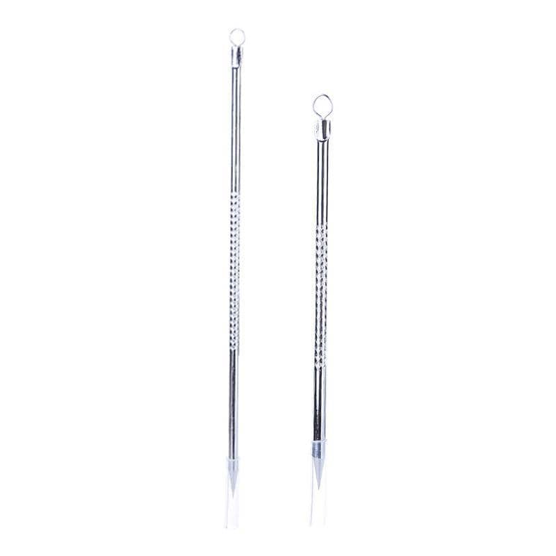 Blackhead Remover Tool Kit Stainless Steel - Pack of 2 Blackhead Needles, Long and Short