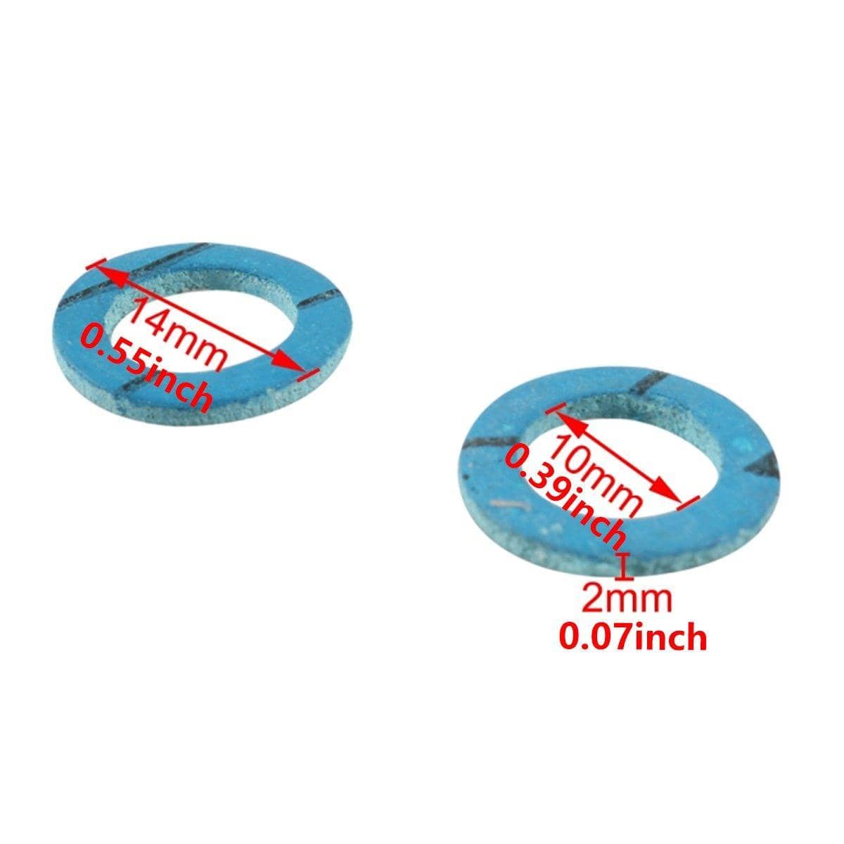 Boat Drain Screw Gaskets 14 mm Outer Diameter, Pack of 12 - view 3