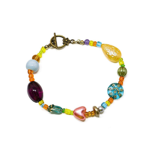 Boho Ethnic Beaded Bracelet - Multicolour