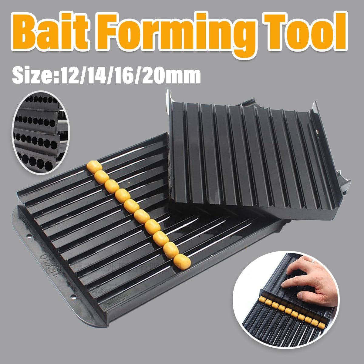 Boilie Roller Baiting Board for Carp Fishing - 20 mm - view 2