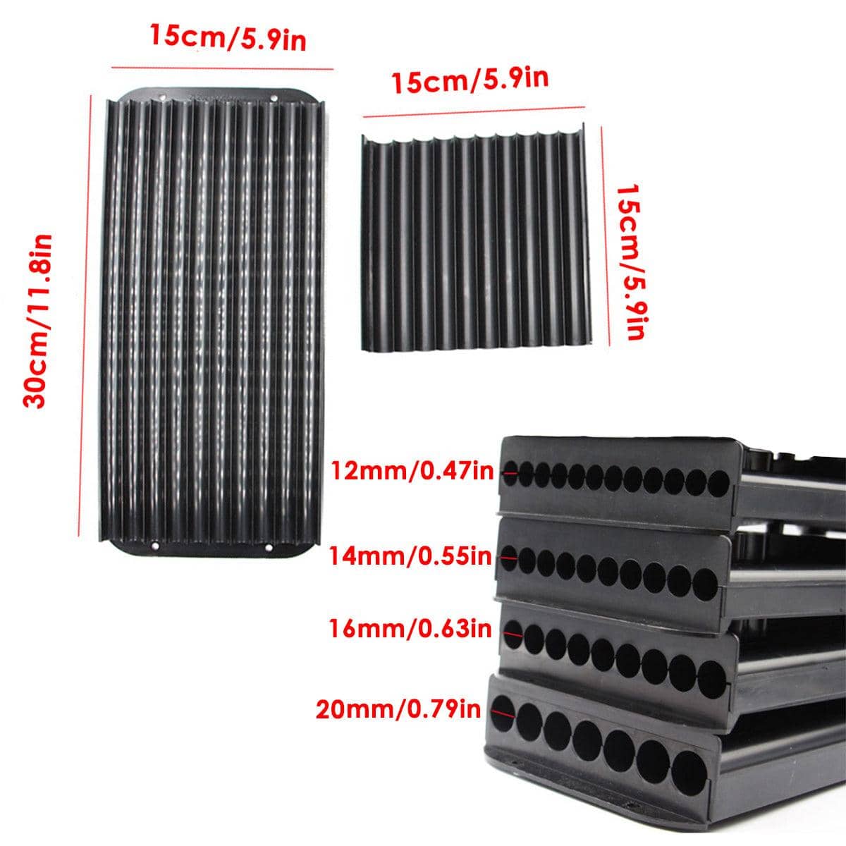 Boilie Roller Baiting Board for Carp Fishing - 20 mm - view 4
