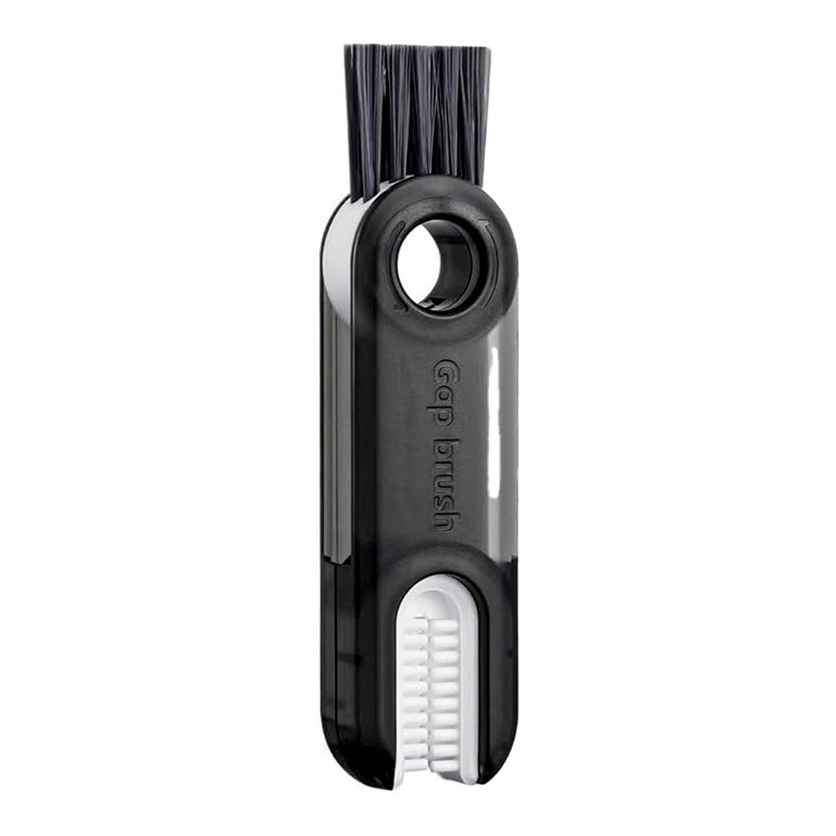 Bottle Cleaning Brush with 3-In-1 Rotating Heads - Grey