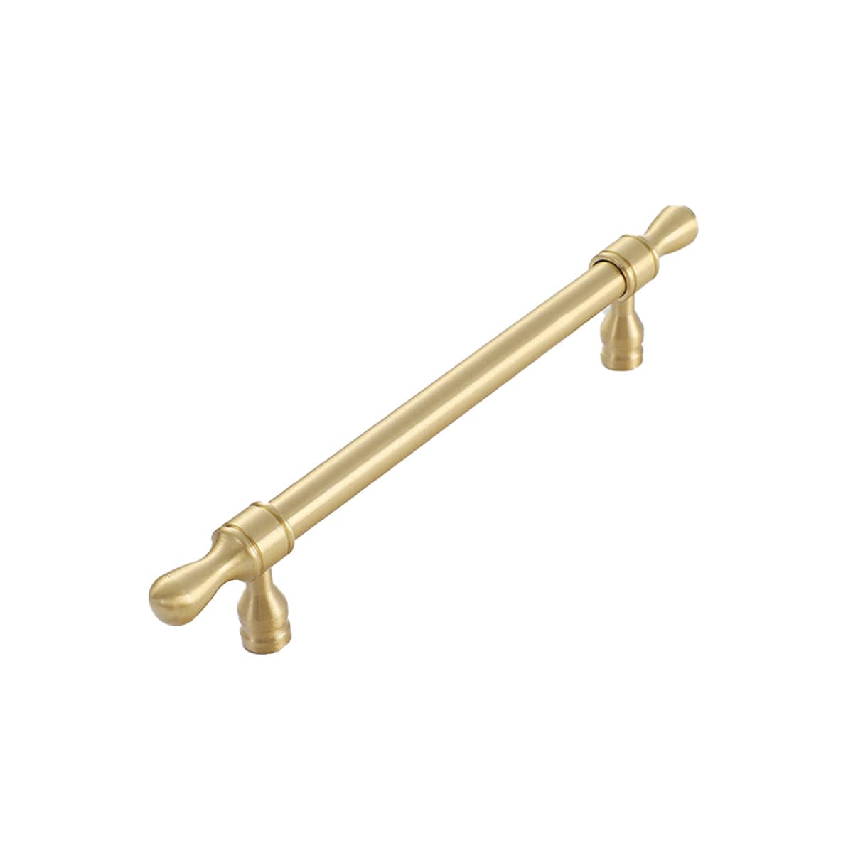 Brass Cabinet Drawer Handle - Gold, 184 mm
