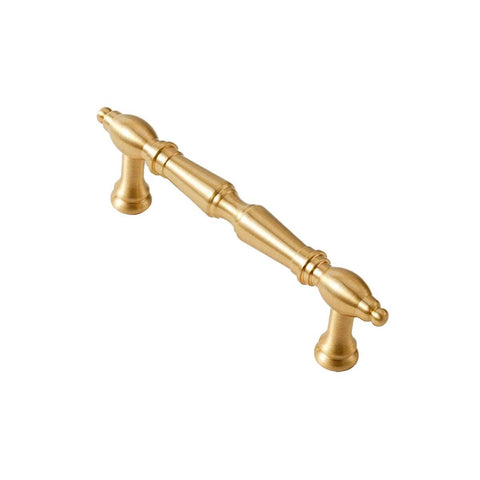 Brass Cabinet Pull Handle - 96 mm Hole Spacing