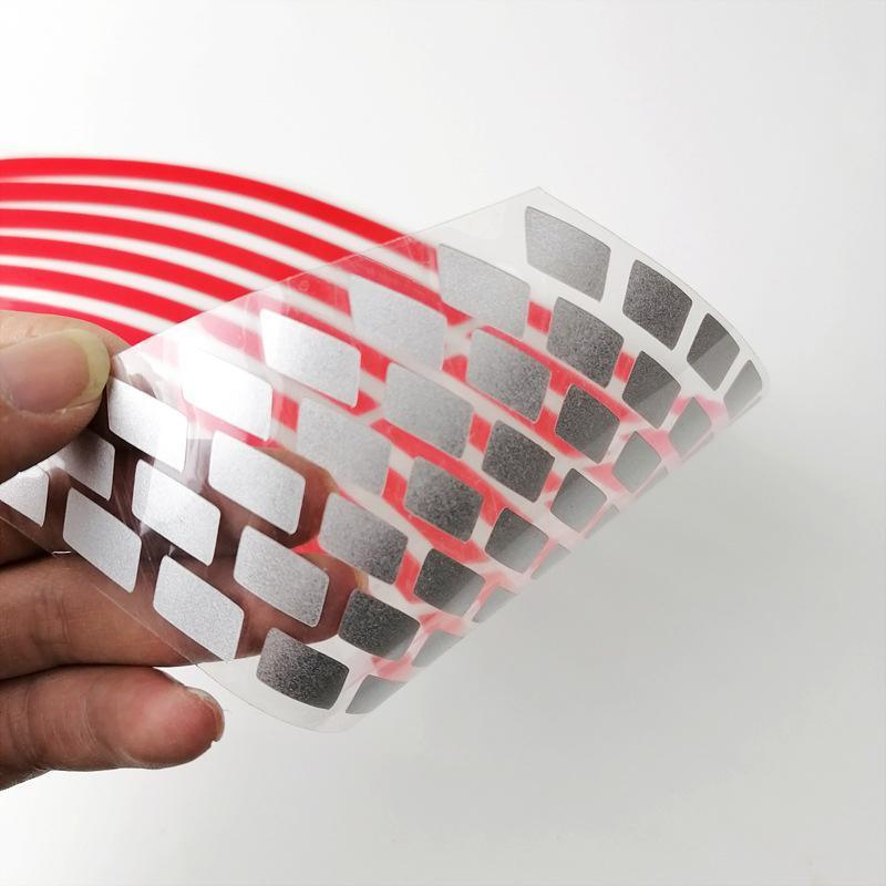 Break Reflective Rim Tape for 18 Inch (46 cm) Wheels - Mixed Colour - view 5