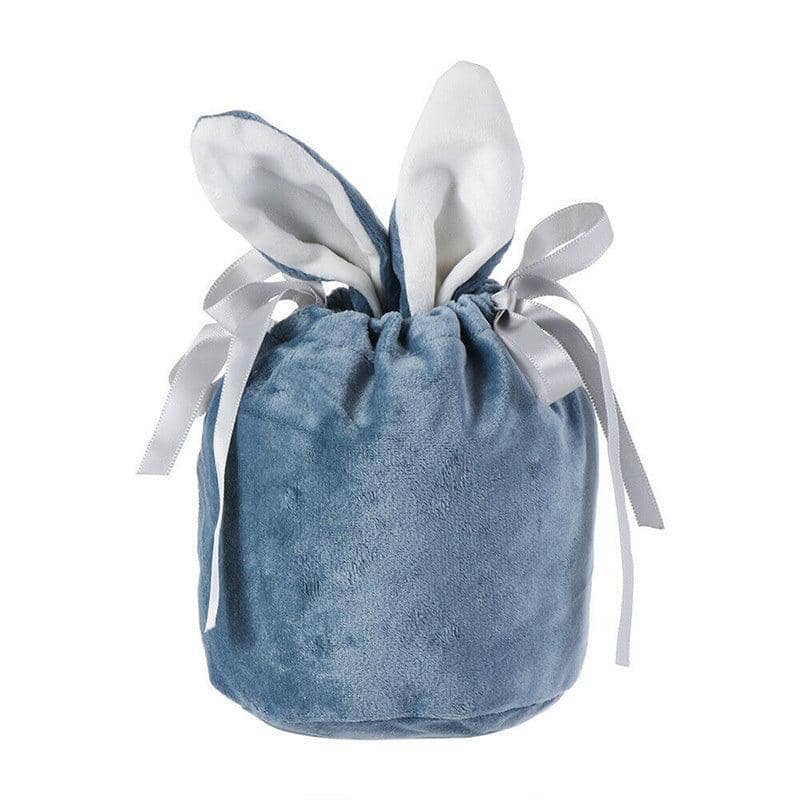 Bunny Ears Candy Gift Bag for Easter and Party Favours - Dusty Blue