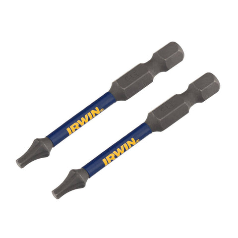 Irwin Impact Pro Performance 57mm T15 Torx Screwdriver Bits 2 Pack Magnetic