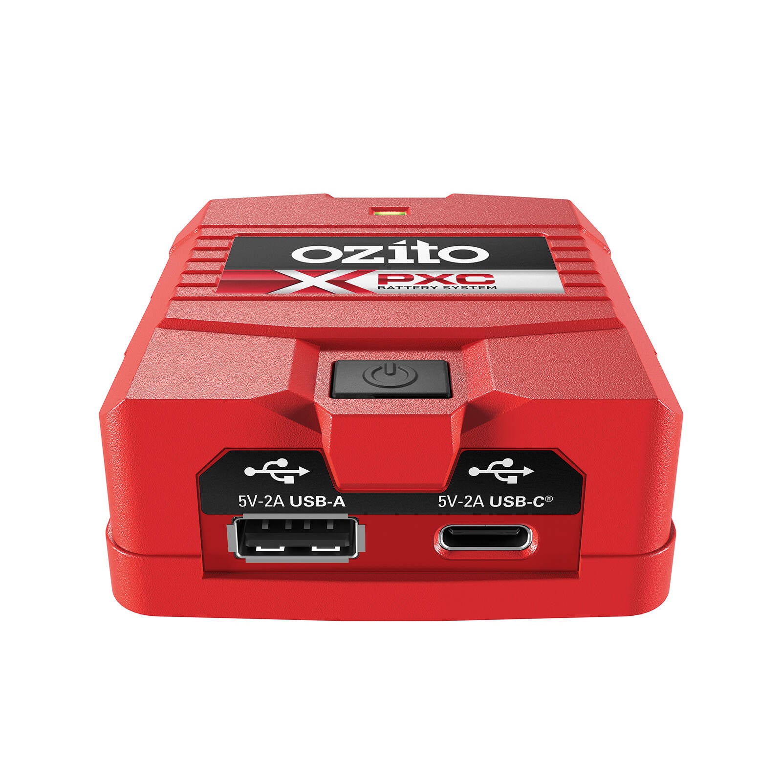 Ozito PXC 18V USB Power Source, 2A Output, USB-A & USB-C, PXCG-USBC