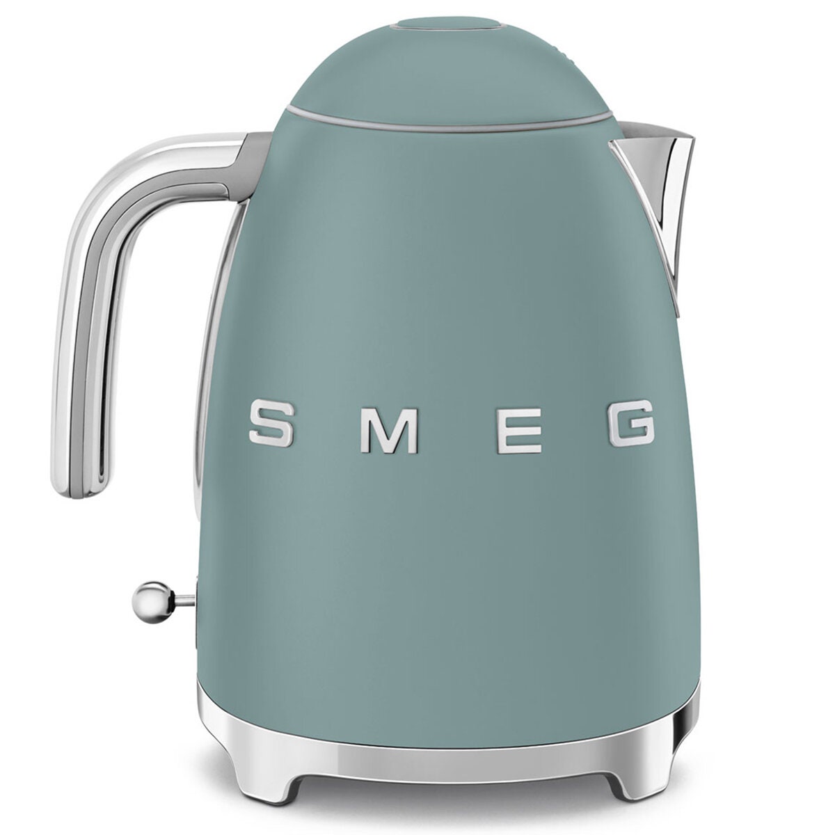 Smeg 50s Retro Style Kettle 1.7L - Emerald Green, 2400W, Soft Opening Lid, 360 Degree Base - KLF03EGMAU