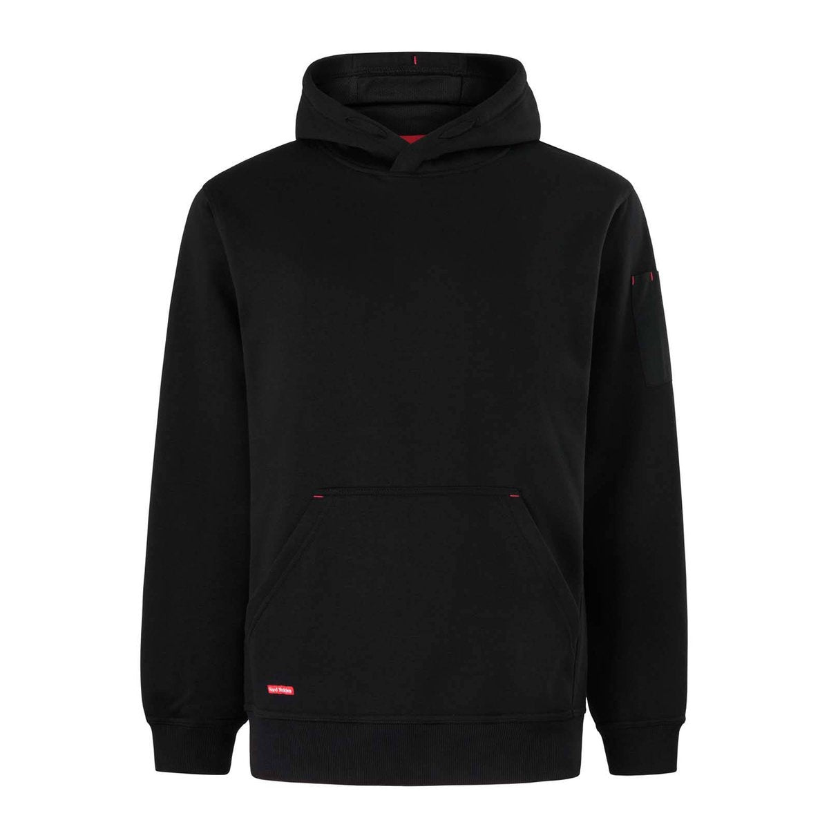 Hard Yakka Black Brushed Fleece Workwear Hoodie 2XL - Warm & Durable - SuperSaverAU - view 1