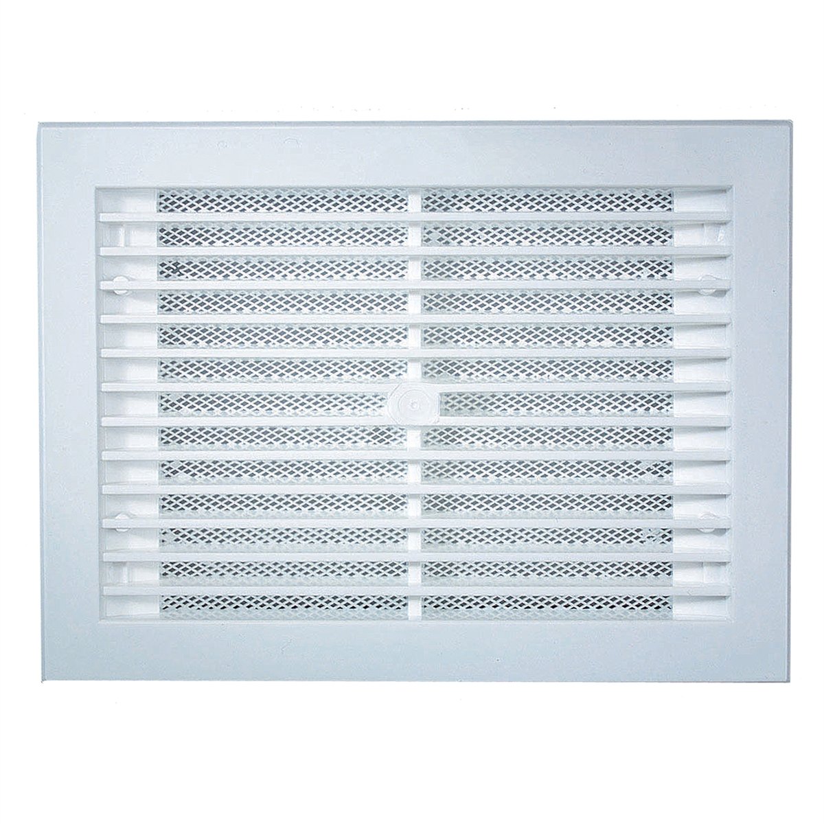 Haron Ceiling Vent - 285 x 225mm - White Plastic - Snap-In Fixing - SuperSaverAU - view 1