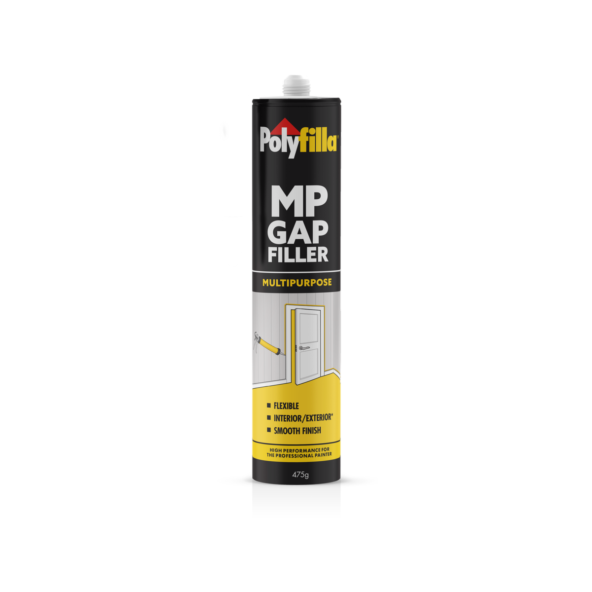 Poly 475g Polyfilla Flexible Gap Filler - 475g - Calcium Carbonate - Durable - SuperSaverAU - view 1
