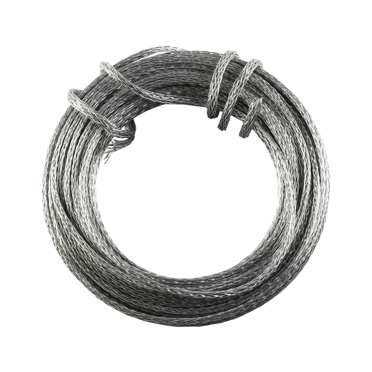 Everhang 10m 15kg Load Braided Picture Hanging Wire, Zinc Plated Steel