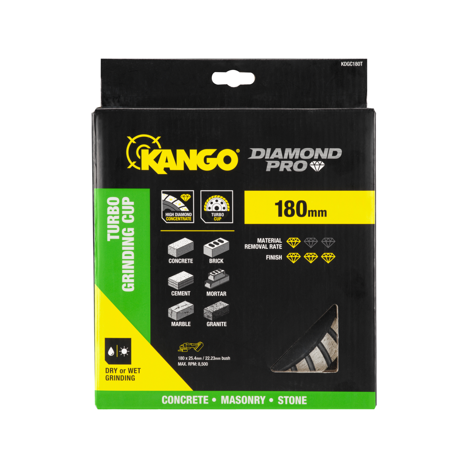 Kango 180mm Turbo Diamond Grinding Cup