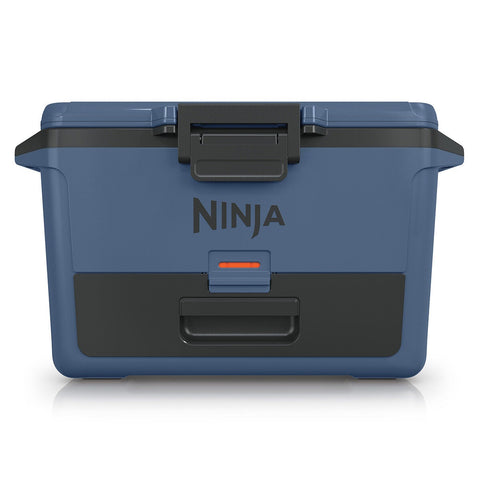 Ninja 47L FrostVault Hard Cooler with Dry Zone - Lakeshore Blue, Lockable Lid, Fits 80 Cans - FB151BL