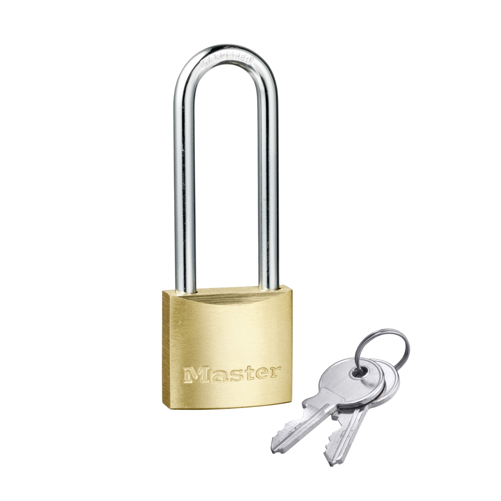Master Lock 30mm Solid Brass Padlock Hardened Steel Shackle