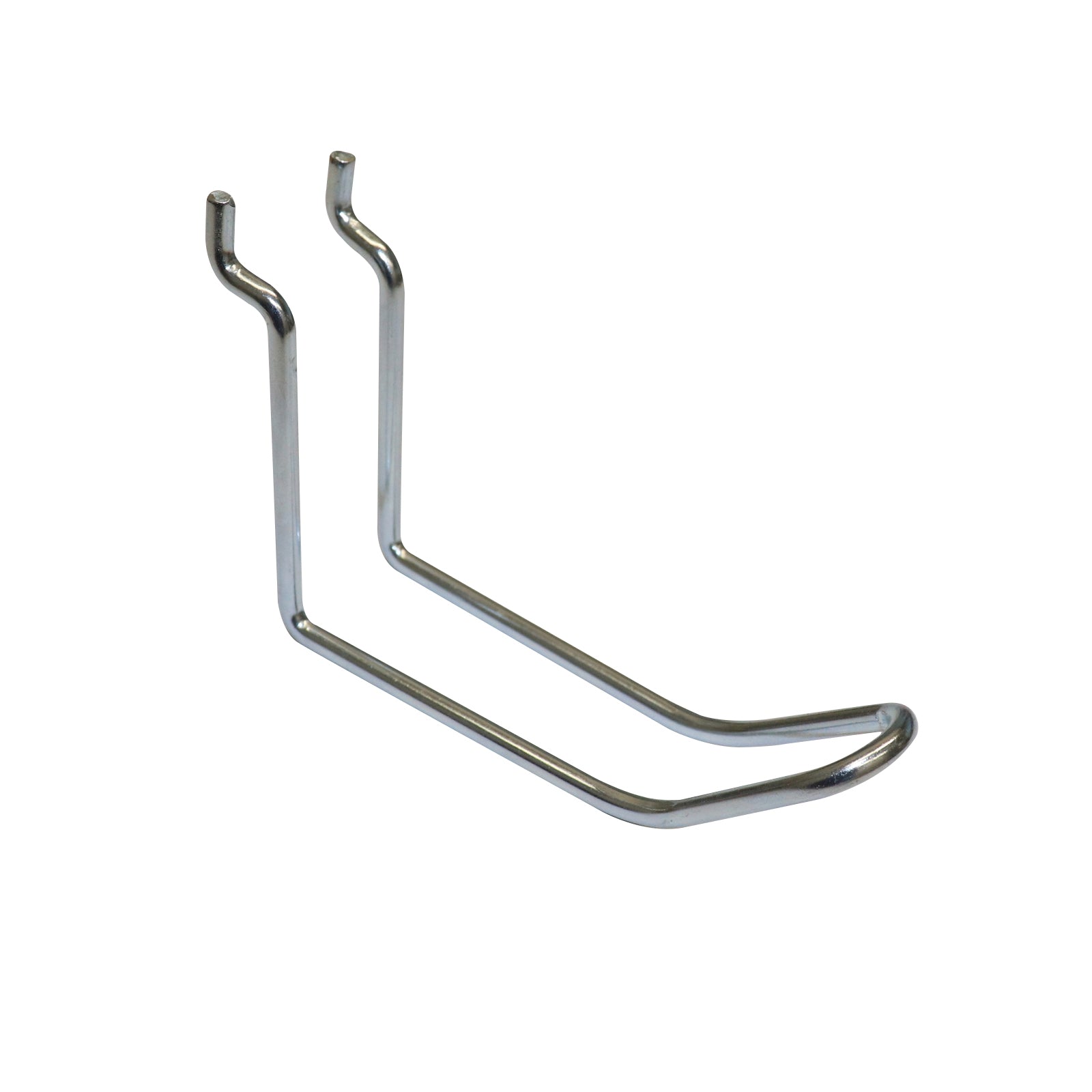 Everhang Steel Pegboard Loop Hooks Zinc - 2 Pack