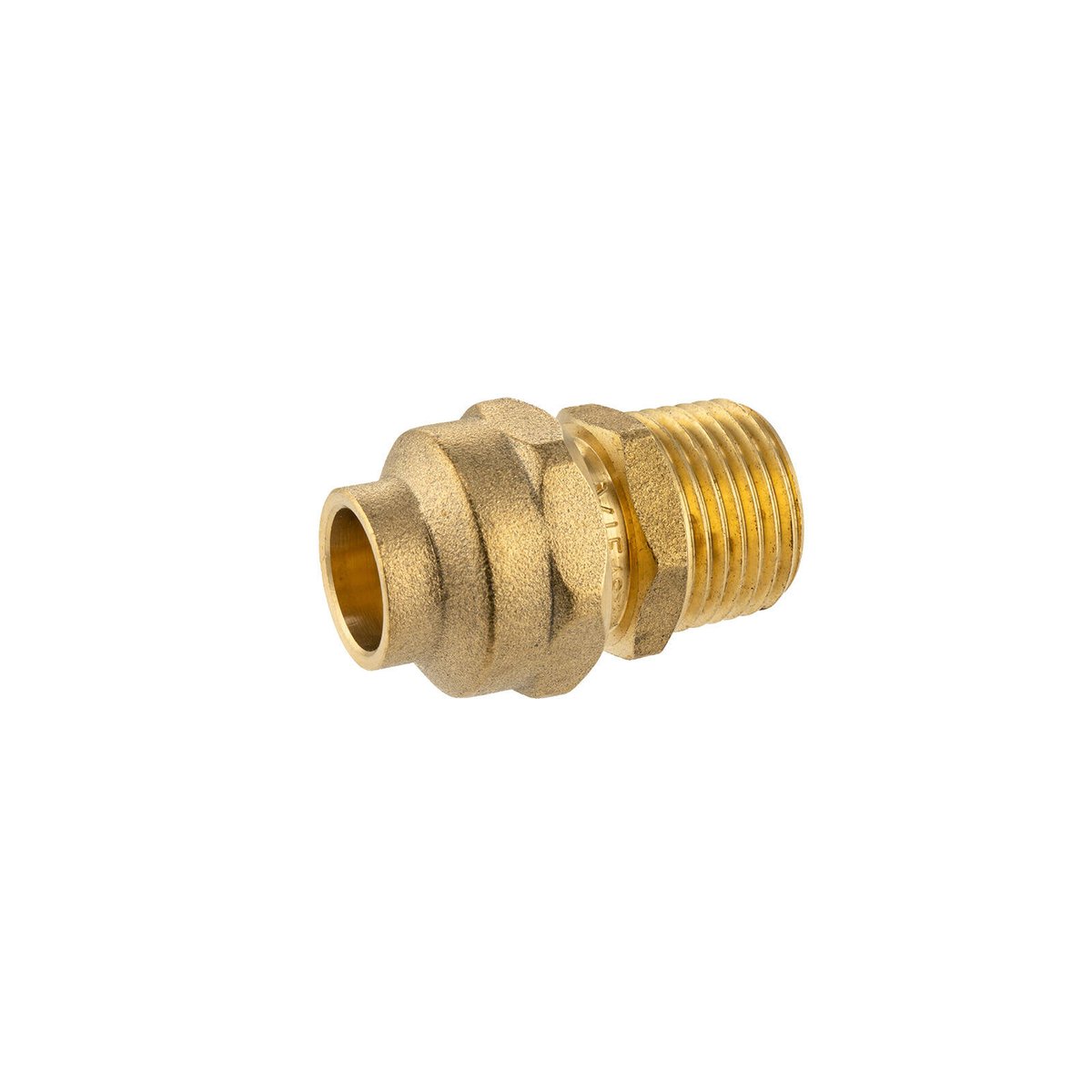 Brasshards Brass Male Flared Compression Union 15fl x 15mi - Lead Free - Durable - SuperSaverAU - view 1