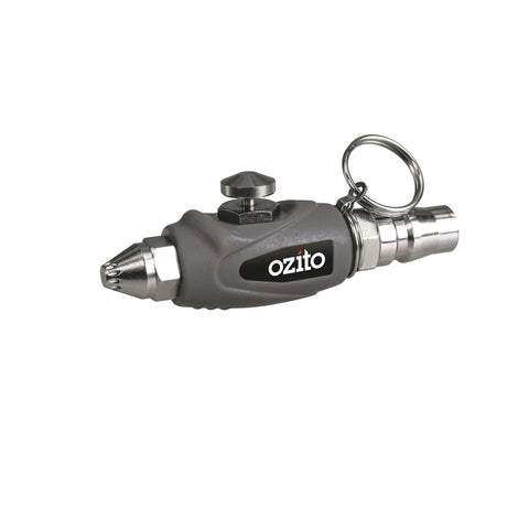 Ozito 1/4" Nitto Fitting Mini Air Blow Gun ABGM-300, Compact, Plastic and Metal