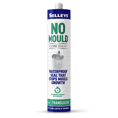 Selleys No Mould Resistant Silicone Sealant 290ml Translucent - SuperSaverAU - view 1