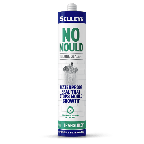 Selleys No Mould 290ml Translucent Acetic Cure Silicone Sealant