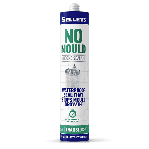 Selleys No Mould 290ml Translucent Acetic Cure Silicone Sealant