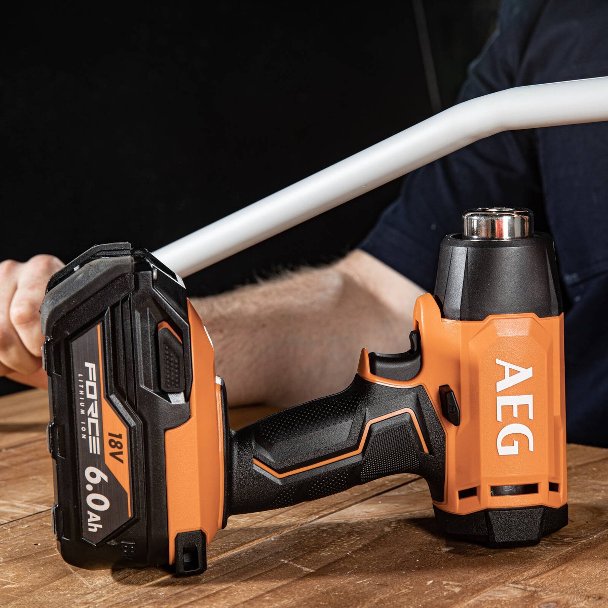 AEG 18V Heat Gun Skin Only - 482°C Maximum Temperature - Compact Design - SuperSaverAU - view 3