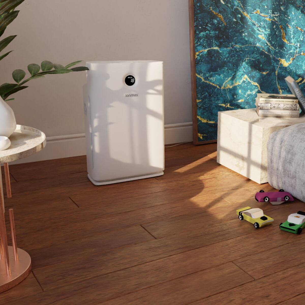 Ionmax UV HEPA Air Purifier - 5-Stage Filtration, Activated Carbon, Wi-Fi, Carry Handle - ION430