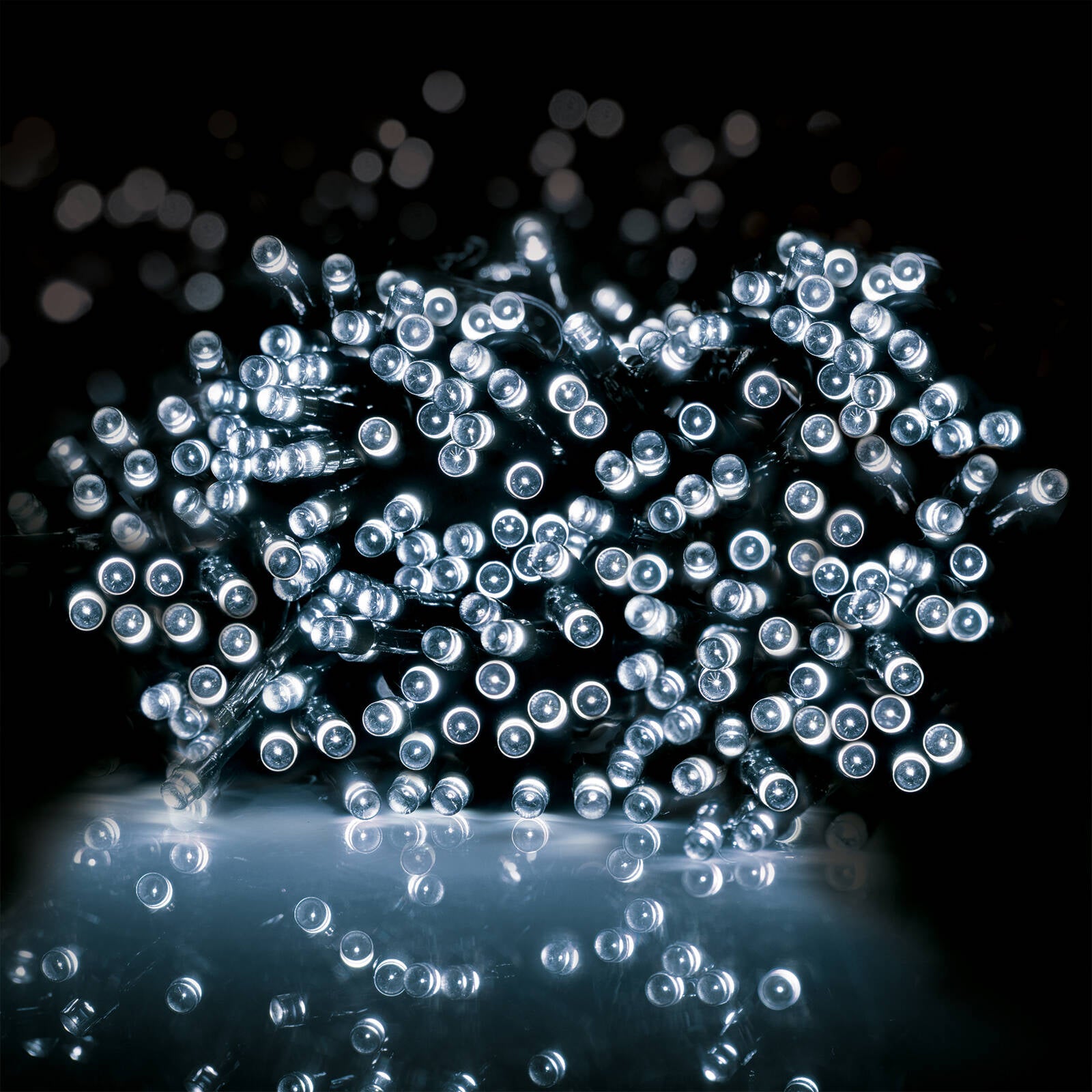 Lytworx 24900 100 White LED 2 Function Solar Fairy Lights - 4.9m - Weather Resistant - Outdoor