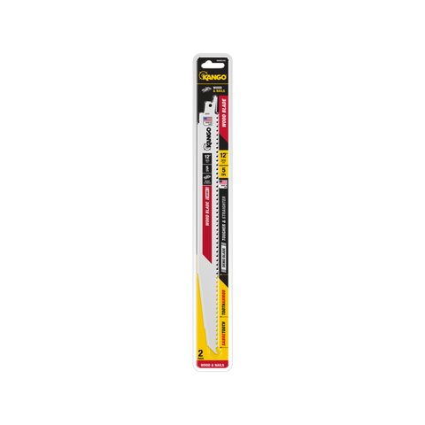 Kango 12" 5 TPI Wood Demo Reciprocating Saw Blades - 2 Pack