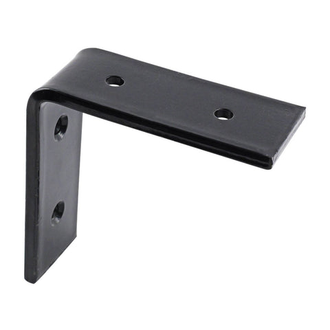 Carinya 100 x 100 x 40 x 6mm Black Stainless Steel Heavy Duty Angle Bracket 300kg